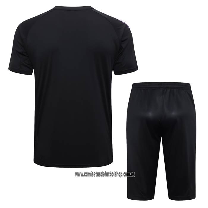 Chandal del Alemania 24-25 Manga Corta Negro - Pantalon Corto